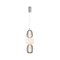 Lustră LED pe cablu CARO LED/28W/230V crom
