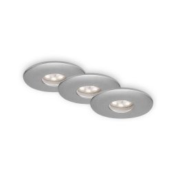 SET 3x corp de iluminat LED încastrat pentru baie Briloner 7240-039 LED/1,8W/230V IP44