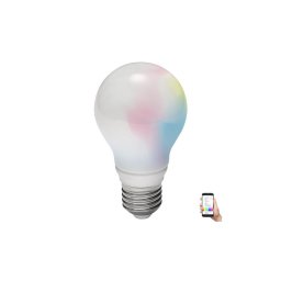 Bec LED RGBW dimabil Reality E27/8,5W/230V 3000-6500K Wi-Fi + telecomandă