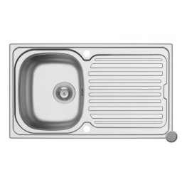 Chiuveta bucatarie inox Pyramis AURORA 86x50 1B1D LN 100196601