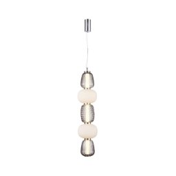 Lustră LED pe cablu CARO LED/40W/230V crom