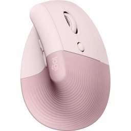 Mouse Logitech Lift Vertical Ergonomic, Roz