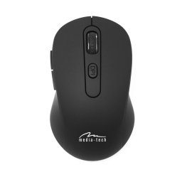 Mouse Media-Tech Morlock BT, Bluetooth,1000 - 1600 cpi, 10 m, Negru