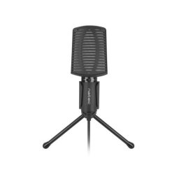 Microfon Natec ASP, Jack3.5mm, Cablu 1.8m, Cardioid, Negru