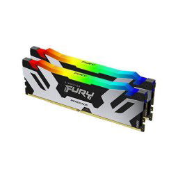 Memorie Kingston FURY Renegade White RGB 32GB(2x16GB) DDR5, 6400MT/s, CL32