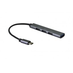 HUB USB type C la 3 x USB-A + 1 x USB-A 3.2 Gri 0.12m, S3017