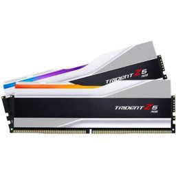 Memorie Trident Z5 RGB XMP 3.0 Silver 32GB, DDR5-8000Mhz, CL38, Dual Channel
