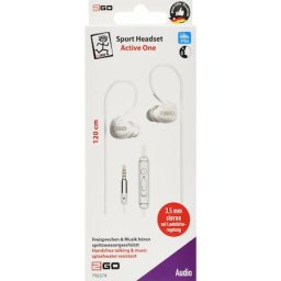 Casti In-Ear Sport-Headset, Alb