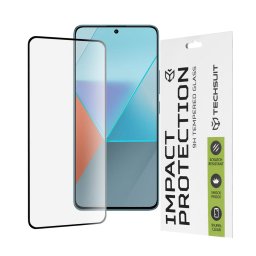 Folie pentru Xiaomi Redmi Note 13 Pro - Techsuit 111D Full Cover / Full Glue Glass - Black