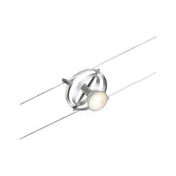 Paulmann 94437 - Spot LED GU5,3/10W CARDAN 12V crom mat satinat
