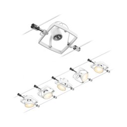 Paulmann 94432 - Set 5xGU5,3/10W, sistem complet cu cablu MAC, 230V, alb