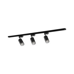 Spot pentru sistem de șină PARIS 3xGU10/10W/230V + 1 m sistem de șină