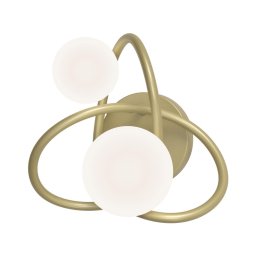 Aplică LED NANCY Wofi 4014-201 2xG9/3,5W/230V auriu/alb