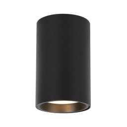 Spot GENESIS 1xGU10/8W/230V 10 cm negru