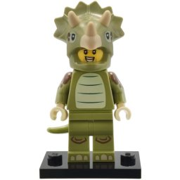 LEGO Minifigurine – Triceratops Costume Fan