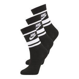 Nike Sportswear Șosete 'Everyday Essential' negru / alb