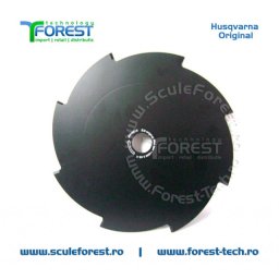 Disc (cutit) motocoasa Husqvarna Grass pt.iarba, 255mm, 8 dinti SculeForest