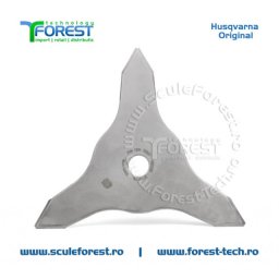 Disc (cutit) motocoasa Husqvarna pt.iarba, 300mm, 3 cutite SculeForest