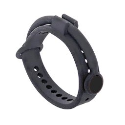Brutus Click-N-Go Adjustable Silicone Cockring Black