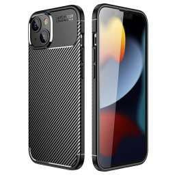 Husa Husa pentru Apple iPhone 13 Pro, OEM, Carbon Armor, Neagra