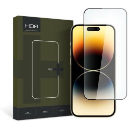 Folie de protectie Ecran PRO+ pentru Apple iPhone 15 Pro Max, Sticla Securizata, Full Glue, 2.5D, Neagra