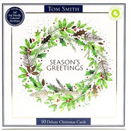 10 felicitari de Craciun Deluxe Tom Smith