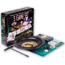 Set cazino Las Vegas - 5 Jocuri: ruleta, poker, Black Jack, craps, poker dice