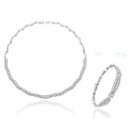 Set Borealy Diamonds Colier si Bratara Ricci