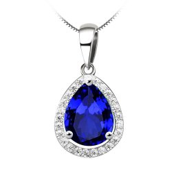 Colier Luxury Safir 3 carate