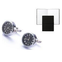 Set butoni Borealy Ceas Functional Quartz si Note pad Hugo Boss