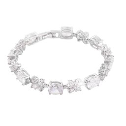 Bratara Borealy Simulated Diamond Oval Cut