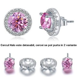 Cercei Halo One Two Pink