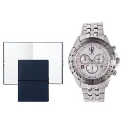 Set CEAS ELECTION TURBO SPORT , SILVER si Note Pad Blue HUGO BOSS
