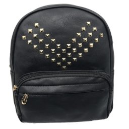 Rucsac dama Borealy, Rock Style, din piele ecologica