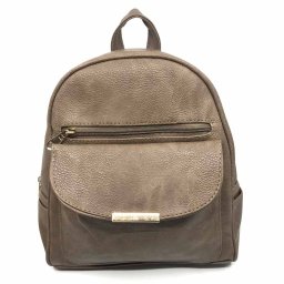 Rucsac dama Borealy Stylish Brown, din piele ecologica