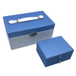 Cutie de bijuterii Perfect Blue 2 in 1 by Borealy