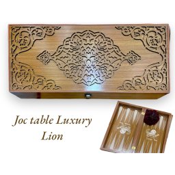 Joc de Table Backgammon Power Lion Lemn Masiv