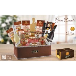 Cos de Craciun Gran Ducale - 19 piese, made in Italy