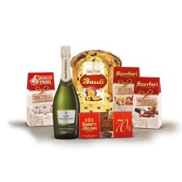 Cod de Craciun Dolce Natale, Panettone - 6 piese, made in Italy