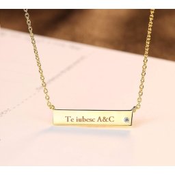 Colier Argint 925 Personalizabil Melody - Cadou Valentine s Day