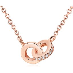 Colier Borealy Couple in Love, Argint 925