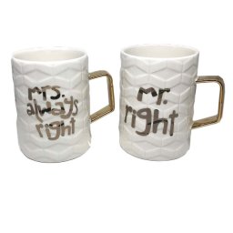 Set 2 Cani Mrs. Always Right Mr. Right