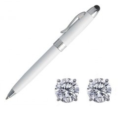 Set Pure Lady Pix Caharel si Cercei Diamond One