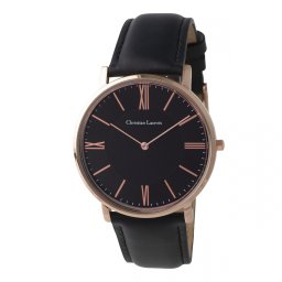 Ceas Even Rose Gold Christian Lacroix piele naturala Batista Matase Naturala Borealy