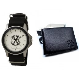 Passion for Watches Ceas Christian Lacroix + CADOU Portofel West Polo din piele naturala