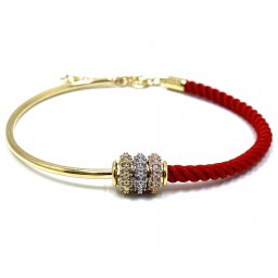 Bratara Luxury Zero Snur Rosu - Valentine s Day