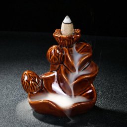 Fantana Floare de Lotus Aromoterapie cu Fum backflow cu efect de cascada