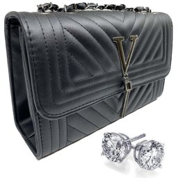 Geanta Black Couture si Cercei Diamond One
