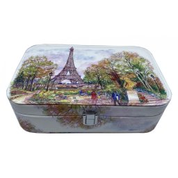 Cutie de bijuterii Turnul Eiffel, 22 x 14,5 cm
