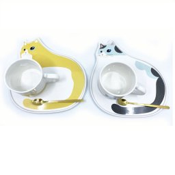 Set Cadou Cani Farfuri LoveCats